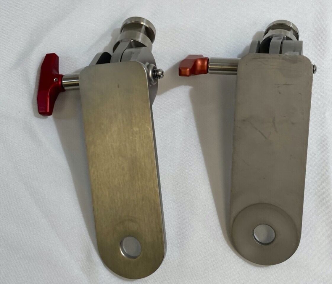 MIZUHO OSI 5855-864 P-2 Large Pair of Traction Boot Foot Plates L&R — photo 4