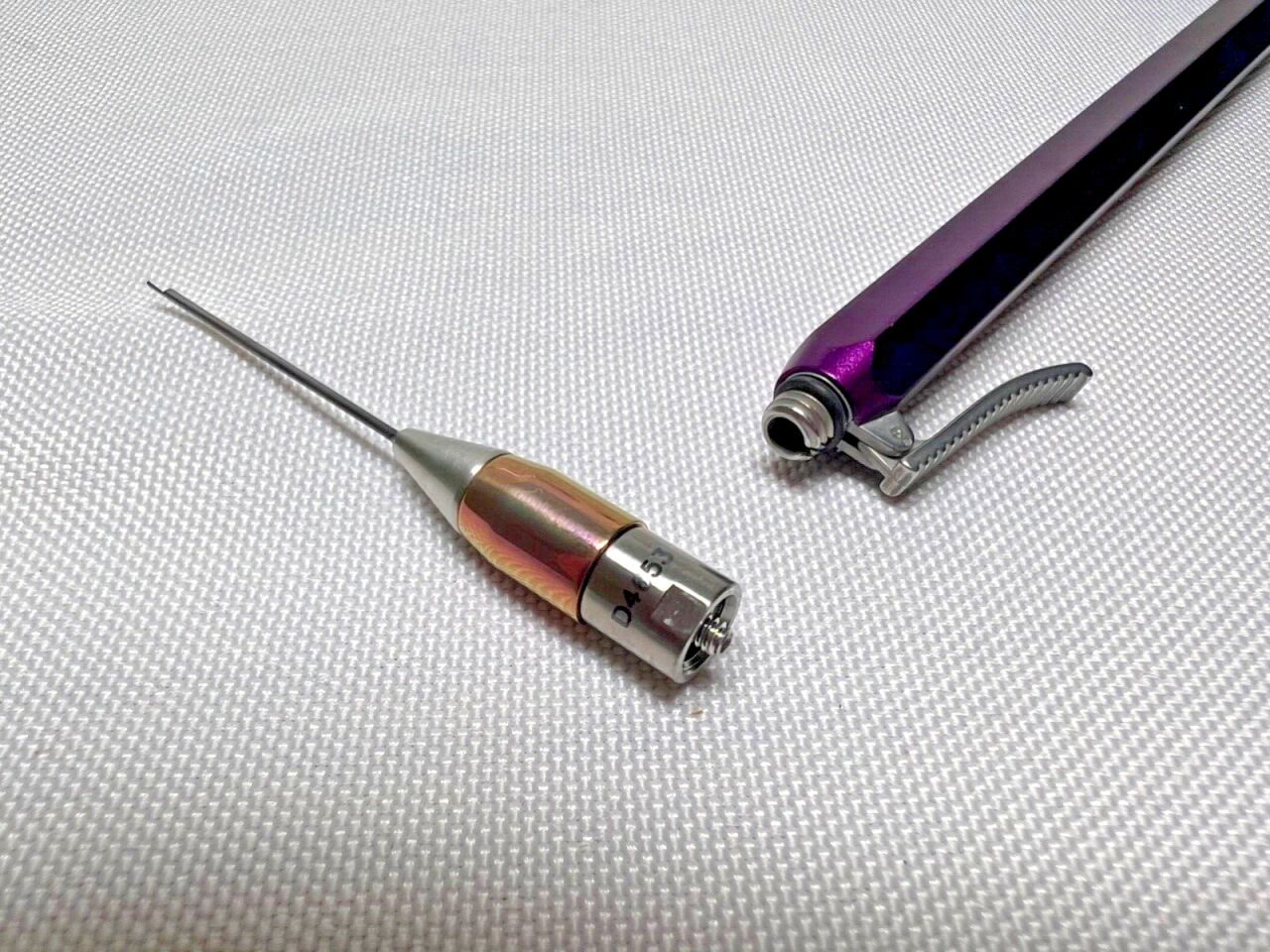 SYNERGETICS D4653 Diamond Black Witherspoon Vertical Scissors w/ Alcon Handle — photo 5