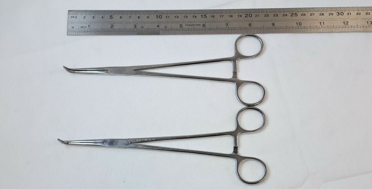 WECK 496217 Storey Hemostatic Forceps Right Angle Serrated 8" - Lot of 2 — photo 5