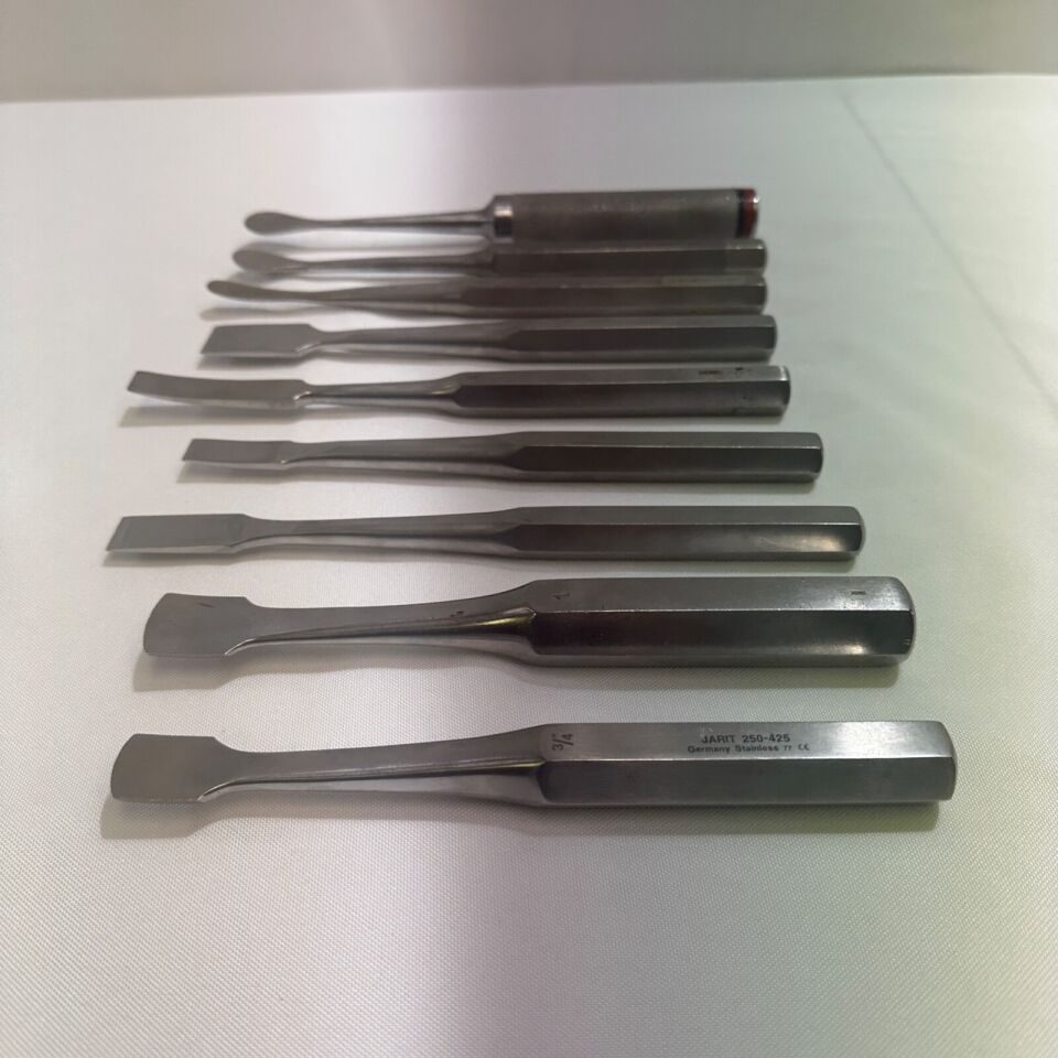 ZIMMER  9 Piece Orthopedic Chisel & Elevator Set — photo 2