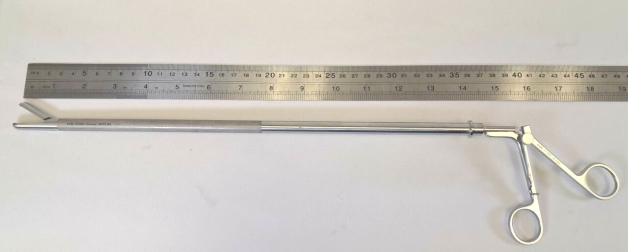 KARL STORZ 26173GS Biopsy Spoon Forceps 10mm X 36cm Spring Handle — photo 5