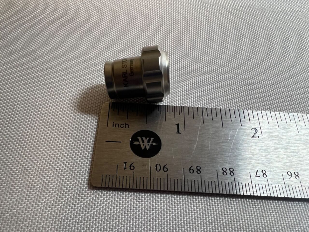 KARL STORZ 10315 M Surgical Glass Window Plug — photo 3