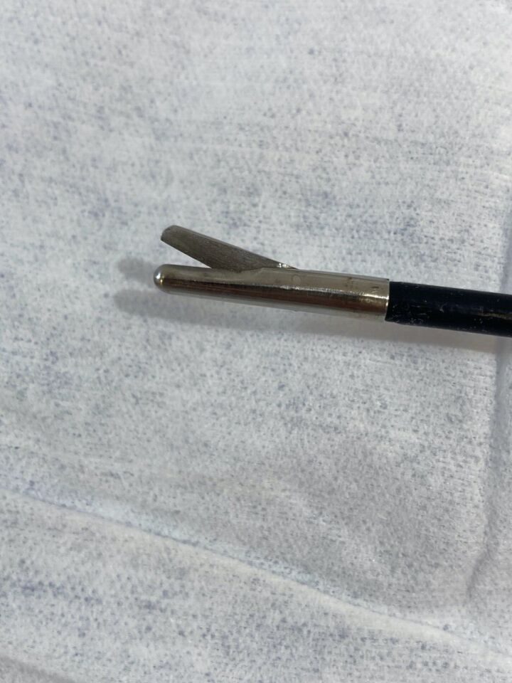 R. WOLF Set of 3  5mm x 43cm Bipolar Laparoscopic Kleppinger Scissor Punch OBGYN — photo 7