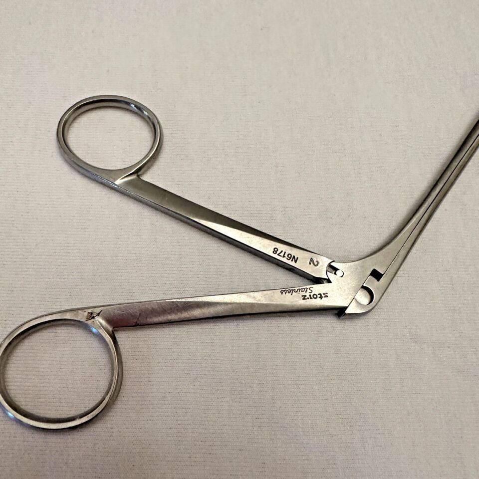 KARL STORZ N6178 Ronis Adenoid Punch Forceps Size 2 — photo 2