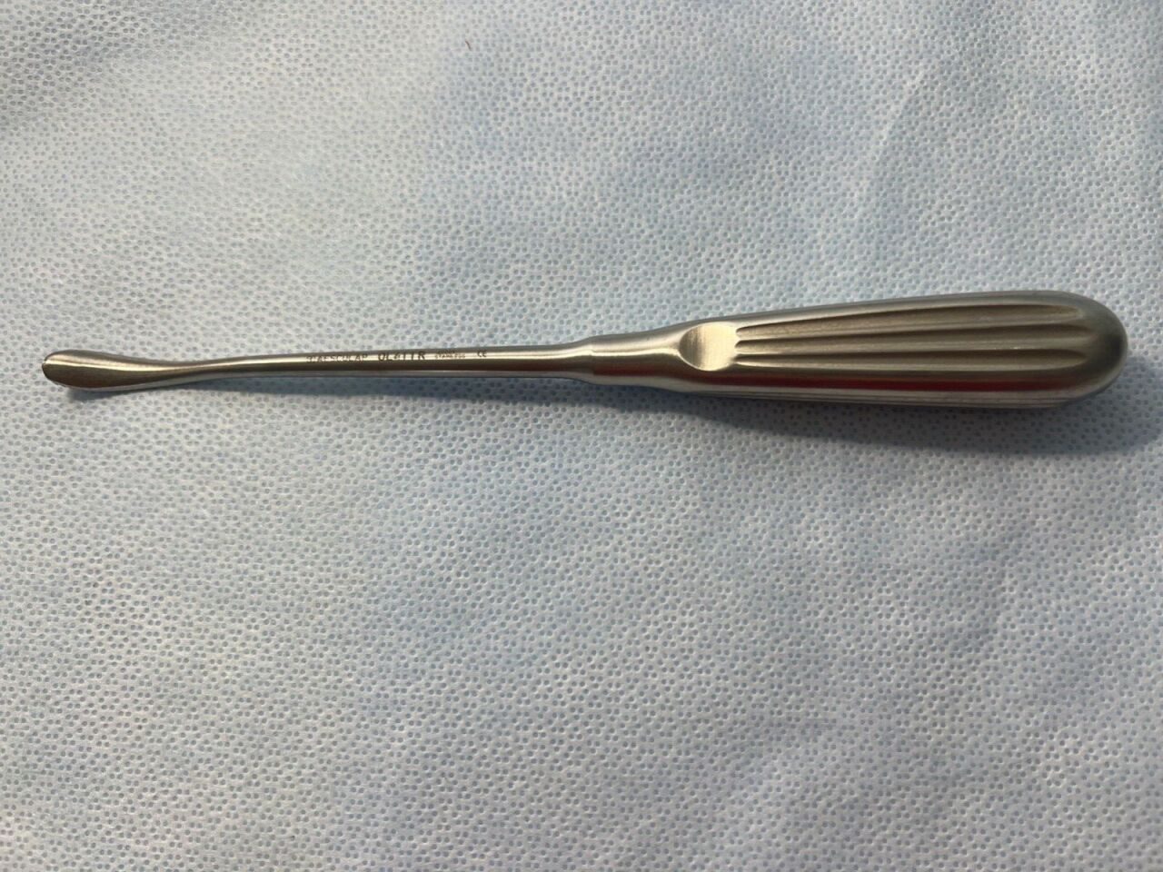 AESCULAP OL411R 9mm Tip X 8-3/4" Length ENT Aufricht Down-Cut Rasp ENT — photo 3