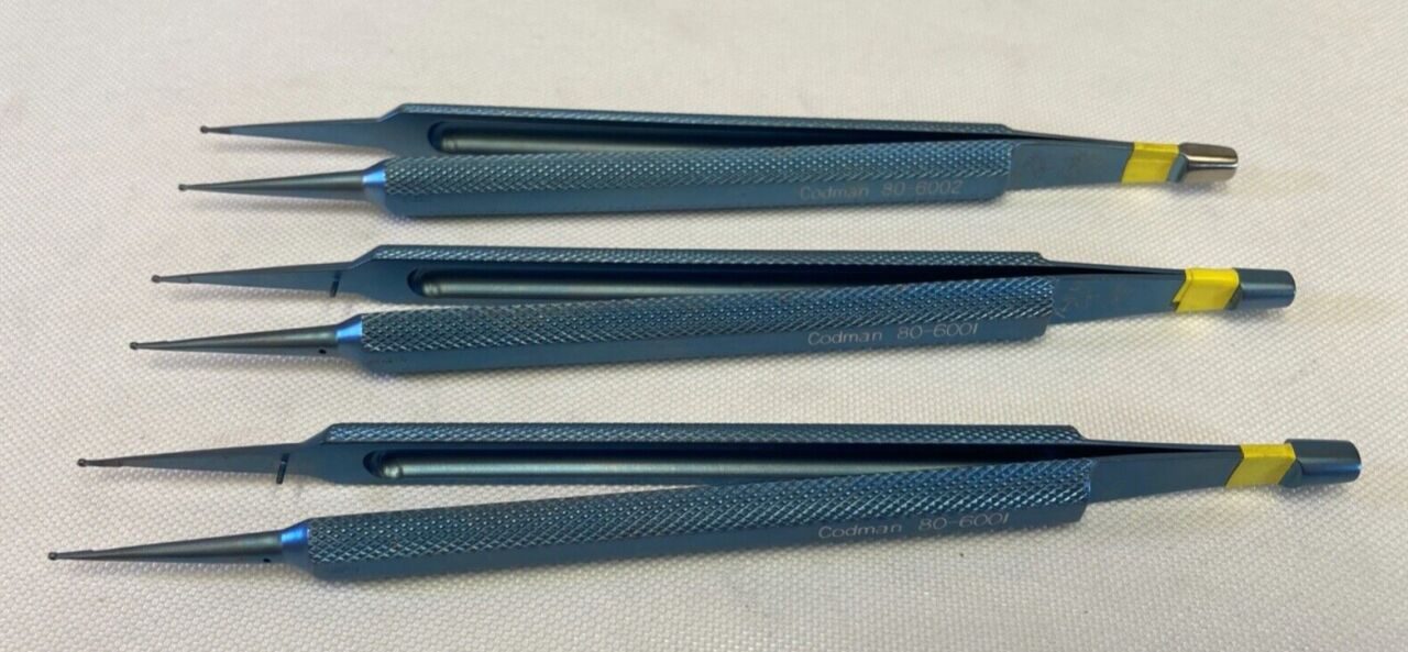 VARIOUS  12 Piece Codman Elmed Micro OBGYN Instrument Set w/ Sterilization Case — photo 2