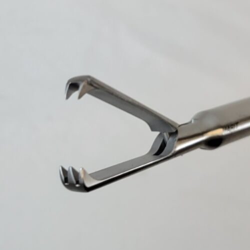 JARIT 600-135 Claw Grasping Forceps, Spring Loaded, 2x3 Teeth, Laparoscopy — photo 7