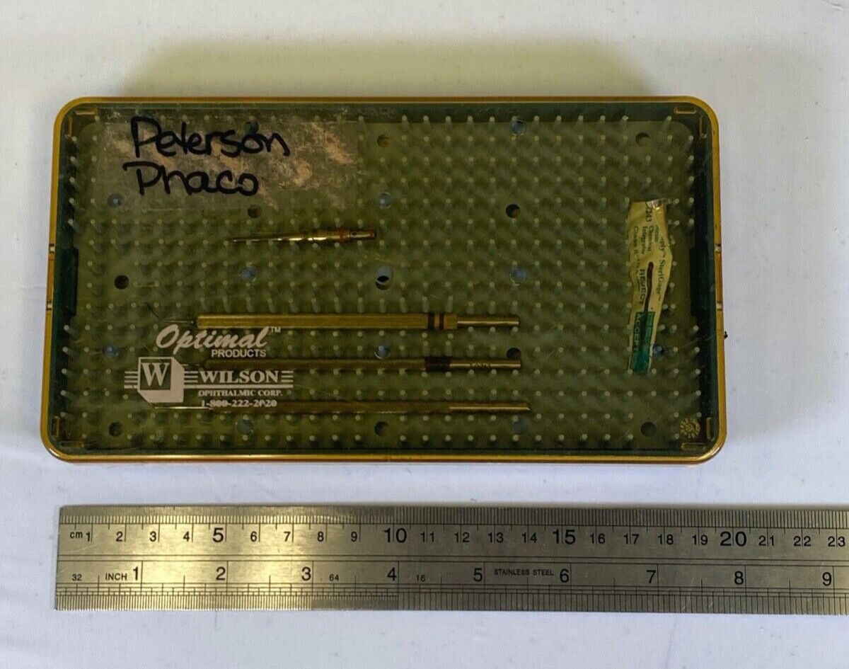 STORZ Phaco Instruments w/ Sterilization Tray Set of 4 Ophthalmic — photo 10