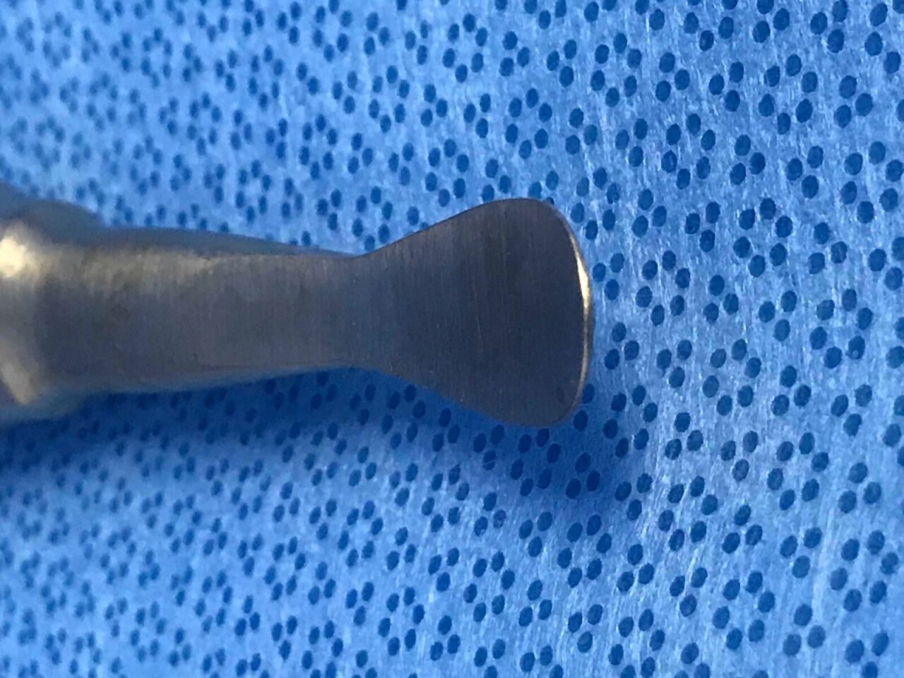 V. MUELLER CH145 Cameron-Haight Periosteal Elevator 12mm Round X 15mm Straight — photo 6