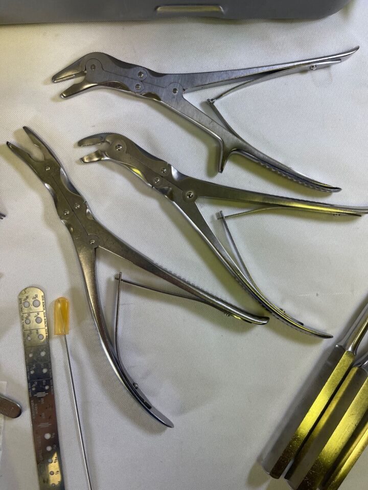 VARIOUS  66 Piece Konig Weck Jarit Patella Instrument Set w Sterilization Case — photo 5