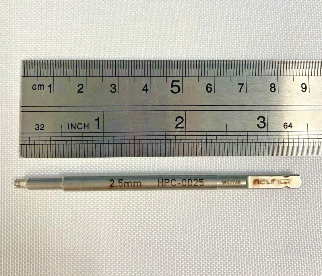 ACUMED HPC-0025 Hex Driver 2.5mm Hexagonal Screwdriver Shaft — photo 8