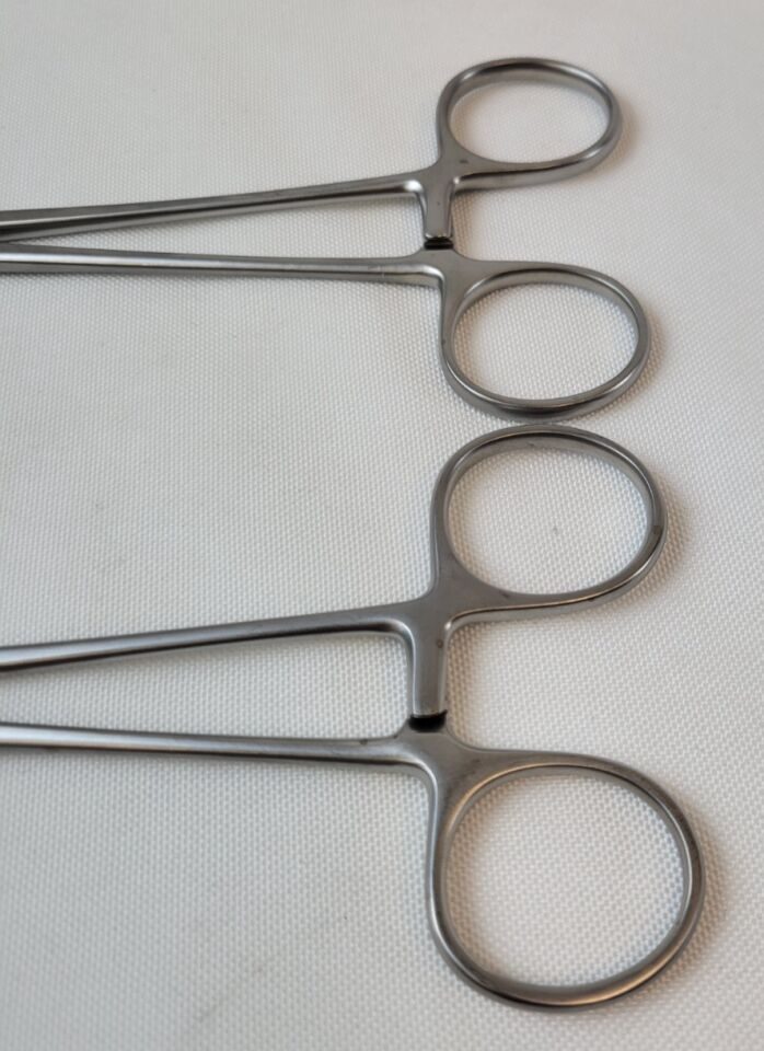 SYMMETRY SURGICAL 55-6138 Set of 2 Curved Occlusion Clamp Curved Jaws 8-1/4" — photo 3