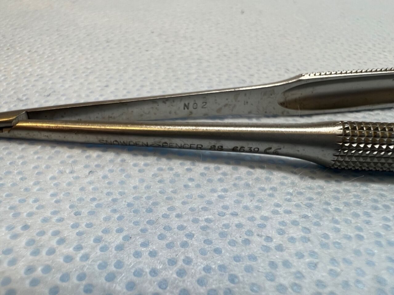 SNOWDEN-PENCER 88-6639 Uhlig Circumflex Delicate Micro Scissors 120deg X 7" — photo 2