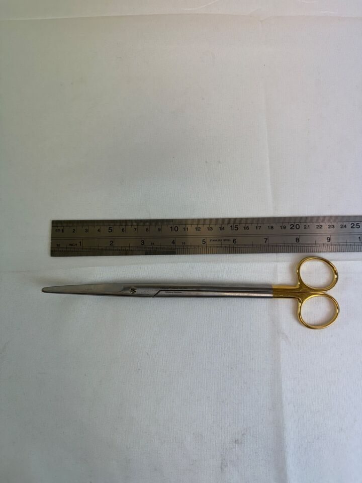 V. MUELLER CH2096 Vital Mayo Dissecting Scissors Beveled Blunt Tip — photo 6