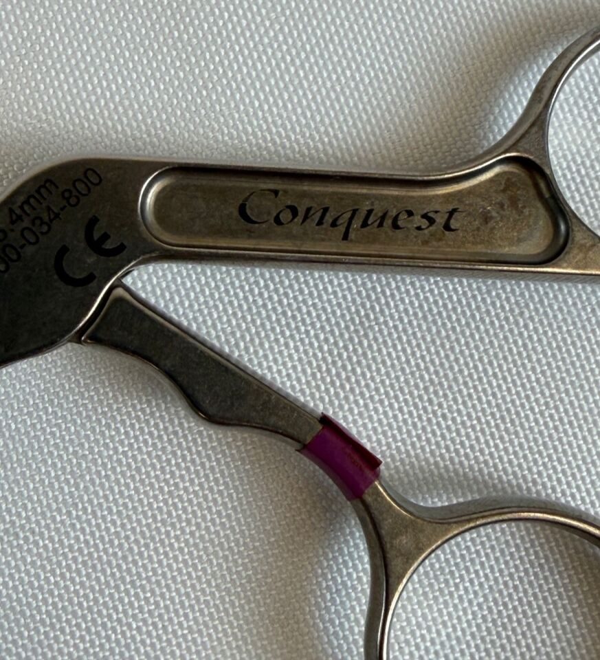 STRYKER 300-034-800 Conquest 3.4mm Straight Backbiter Arthroscopic Punch Forcep — photo 3