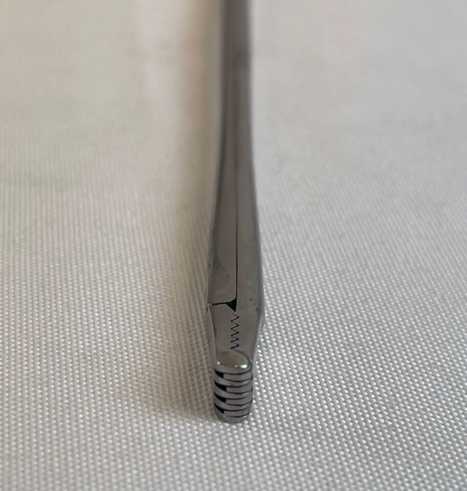 PILLING 202970 Straight 30cm Barron Hemorrhoid Alligator Seizing Forceps — photo 5