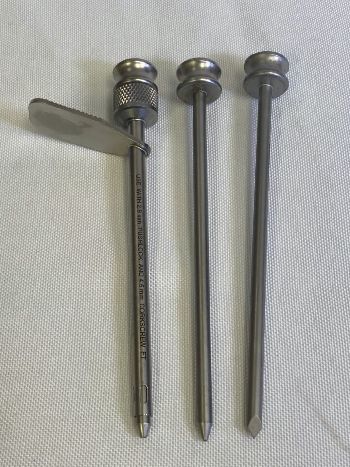 ARTHREX AR-1923MC w/ 3 Obturators f/ 2.4mm & 2.9mm PushLock Cannula — photo 5