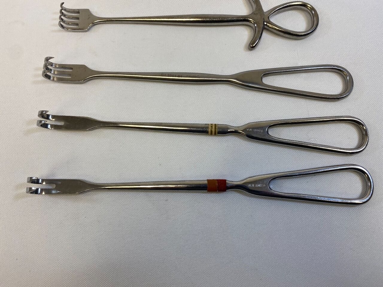 Assorted Sharp Volkman Surgical Retractors - Lot of 6 — photo 2