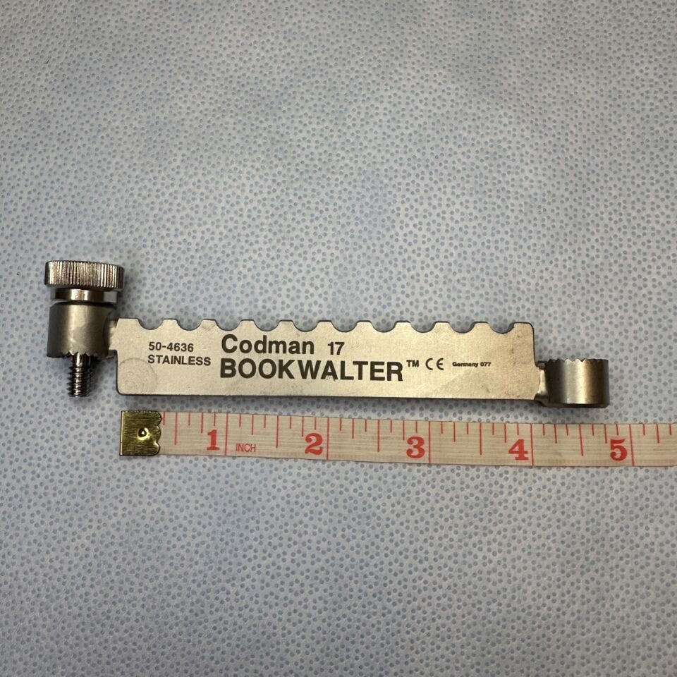 CODMAN 50-4636 Bookwalter Retractor Ring Extension Straight Segments 4" — photo 6
