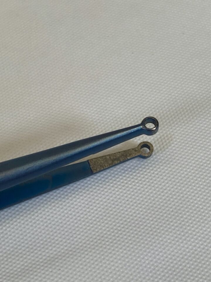 MICROSURGICAL LABS FL0707.21 Wexler Ring Tip 2.5mm Forceps Ti T/C 7.25" Neuro — photo 6