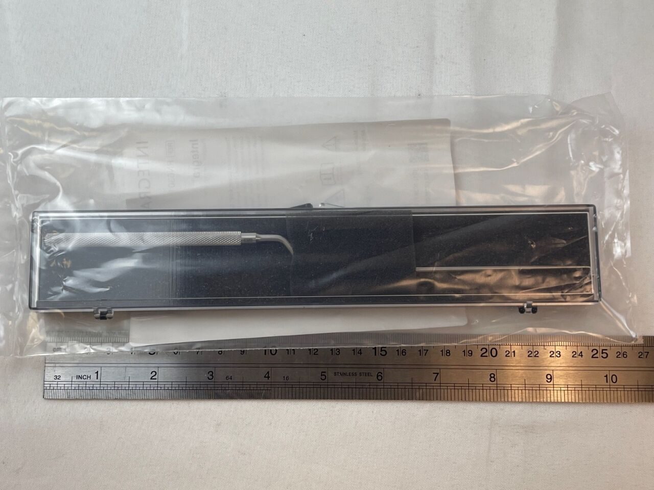 INTEGRA RN6301 Transphenoidal Ring Curette 9.5" Bayonet 90deg Up 3mm Tip — photo 5