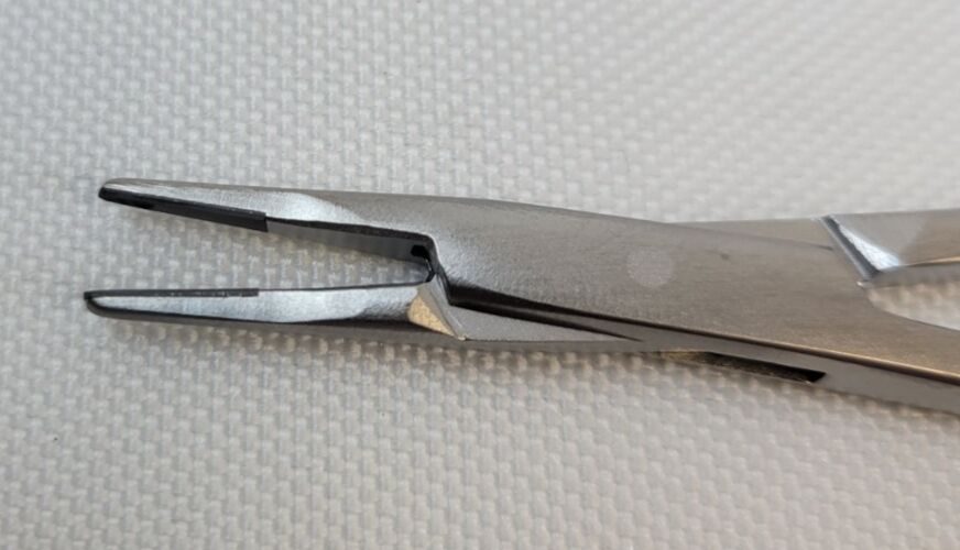 SYMMETRY 36-3007 Ryder Needle Holder, Smooth Jaw w/ Tungsten Carbide Inserts, 6" — photo 3