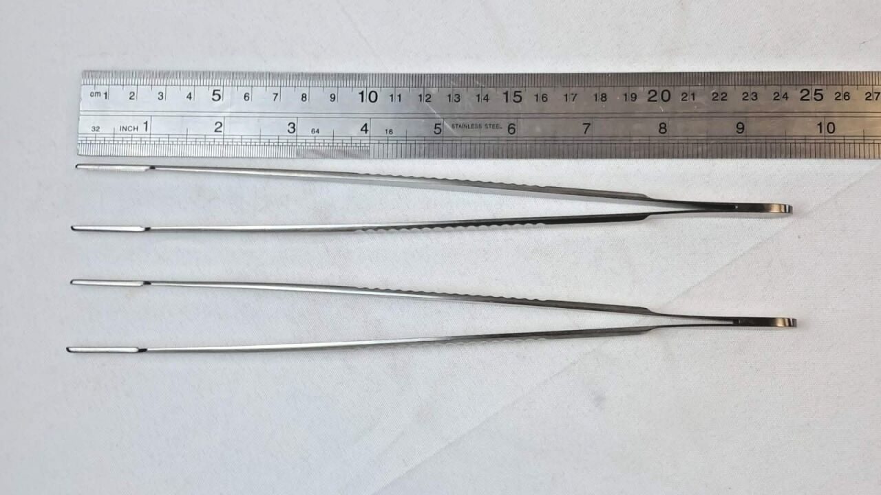 JARIT 320-102 DeBakey Tissue Forceps Cardio Grip 9.5" - Lot of 2 — photo 5