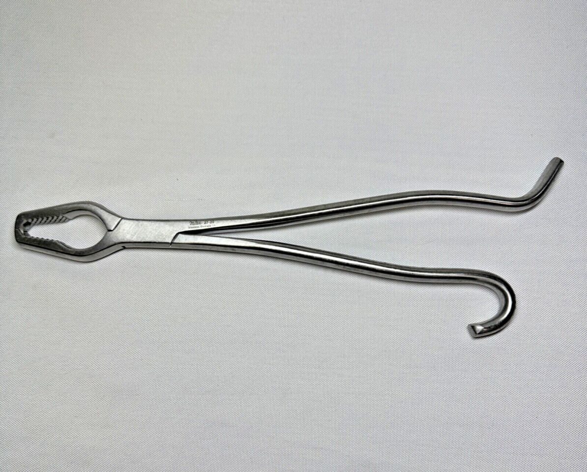 MILTEX / INTEGRA 27-20 Bone Holding Forceps 13 in. Plain