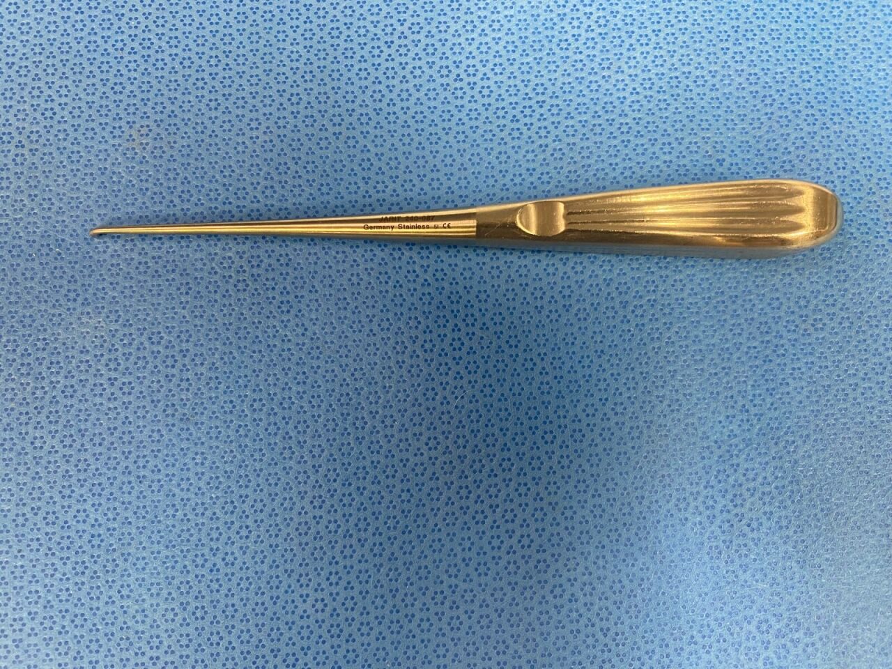JARIT 240-087 Bruns Oval Cup Curette, Size 3-0, 8"