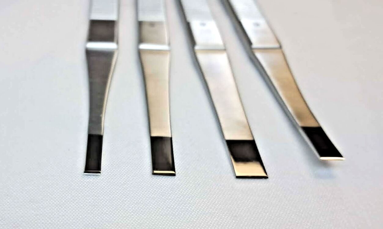 INTEGRA MICROFRANCE CP304-4 CP304-6 CP304-B6 CP304-8 Marchac 4pc Osteotome Set — photo 6