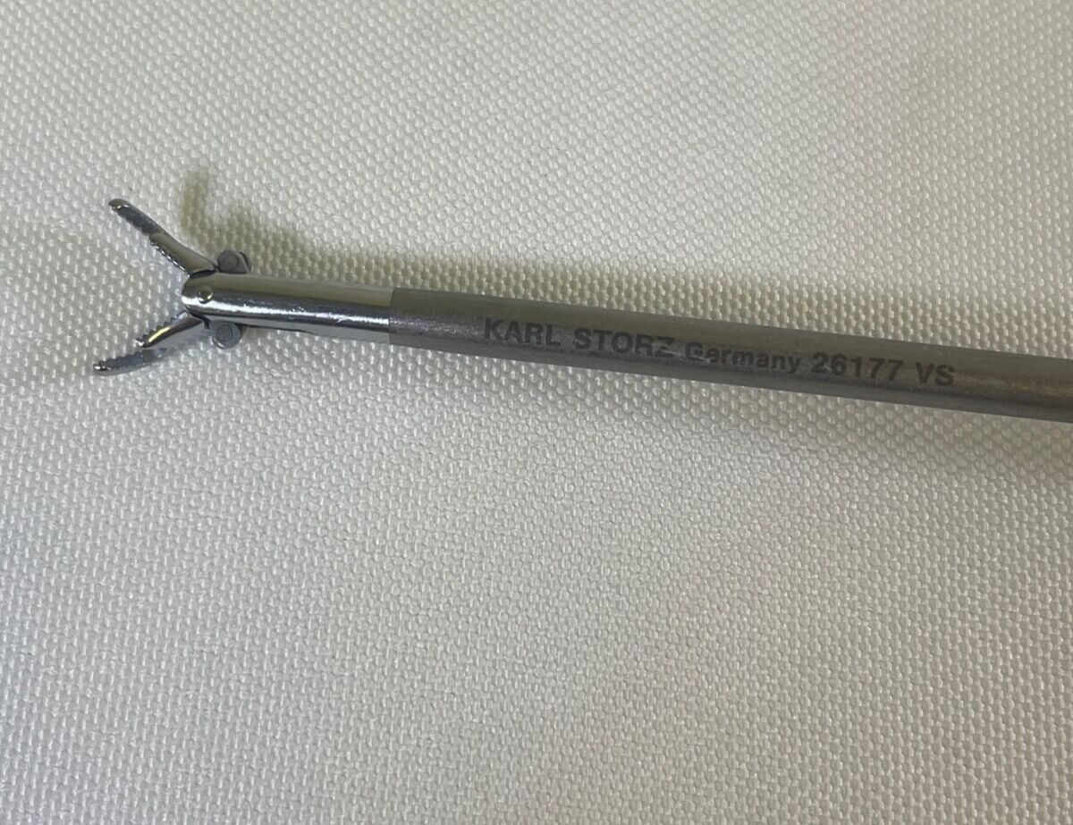 KARL STORZ 26177VS 5mm x 34cm Laparoscopic Suture Grasping Forcep — photo 3