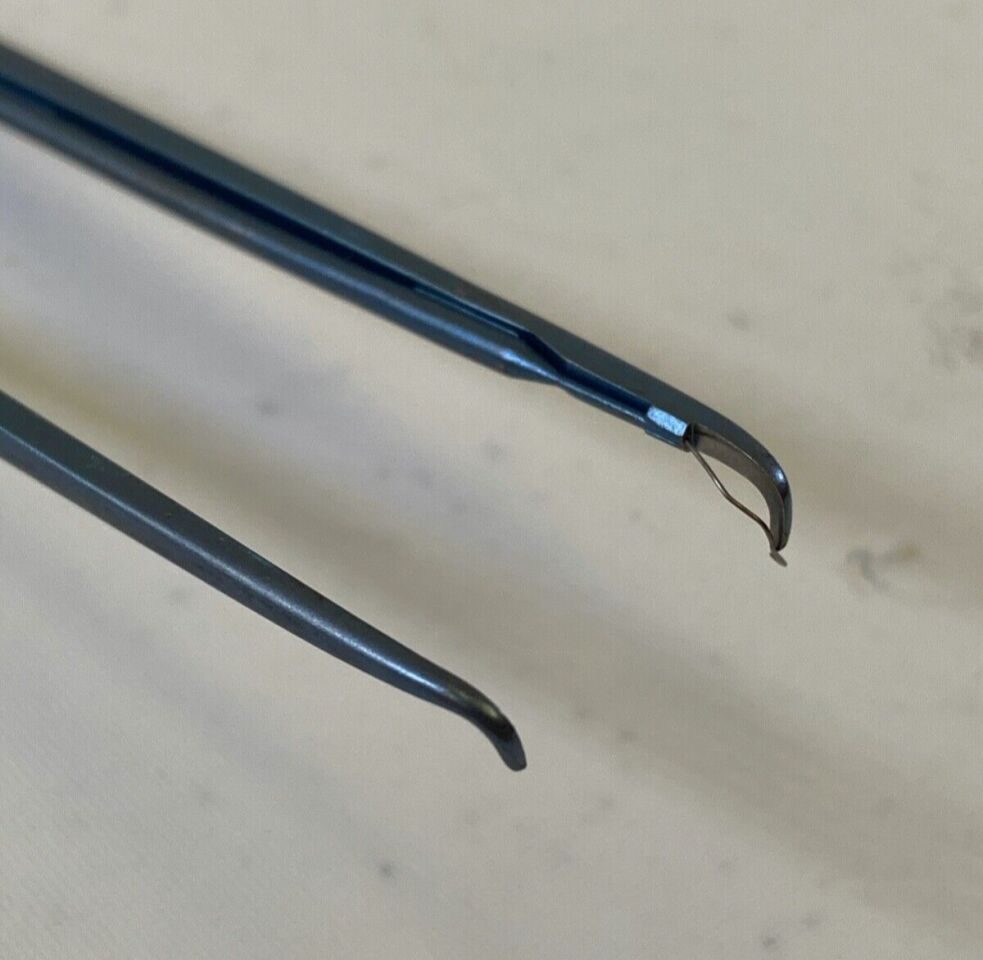 CODMAN 80-1224 0.75mm 90deg Up Tip Titanium Malis Irrigating Bipolar Forcep — photo 7
