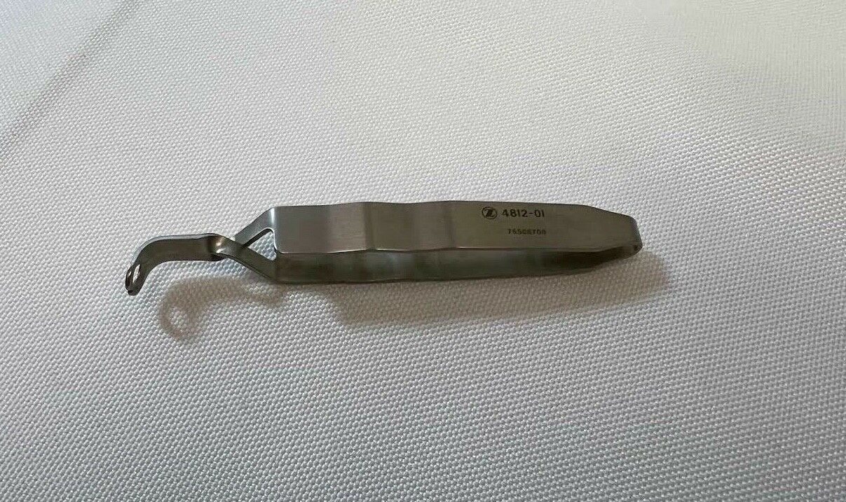 ZIMMER 4812-01 Surgical Orthopedic Forceps 3-1/2" — photo 1