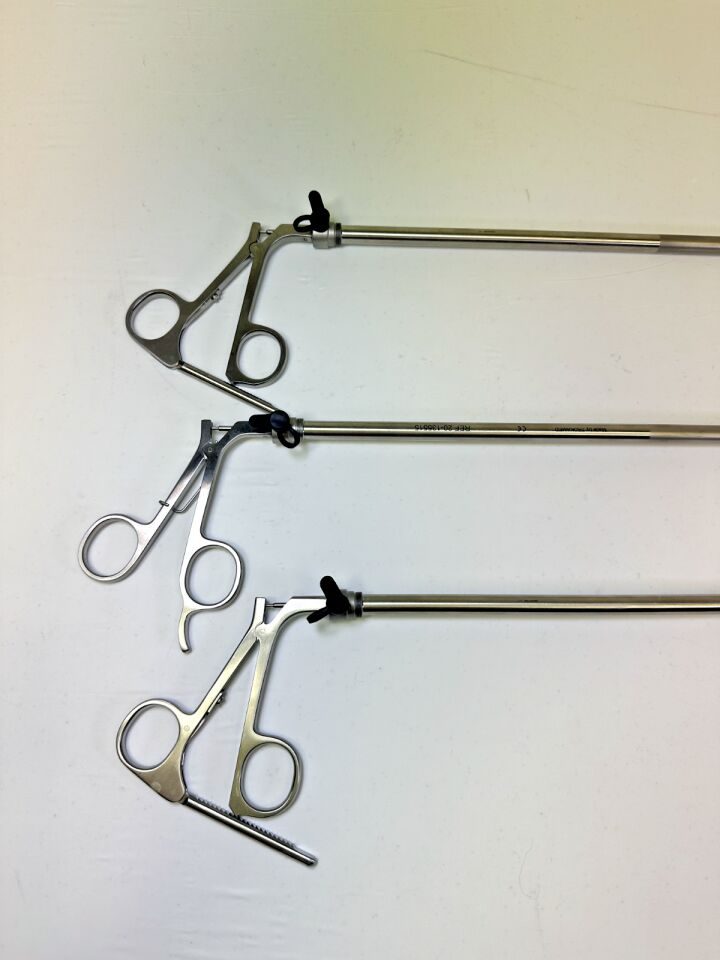 BLUE ENDO  Laparoscopic 13mm Biopsy Spoon & Tenaculum Forceps Set — photo 4
