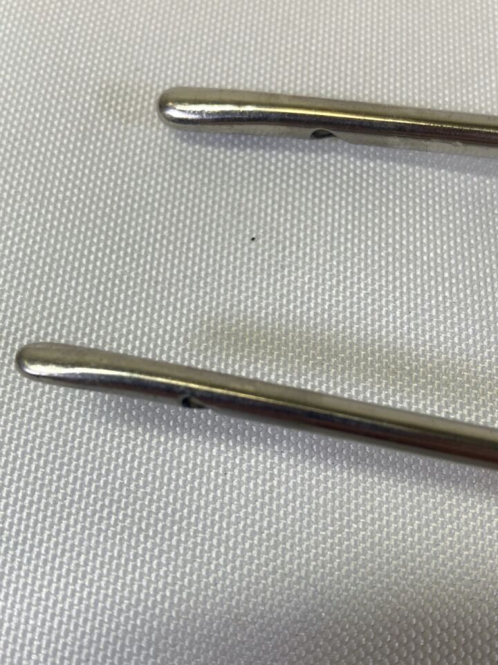 4 Piece w Toomey Connection & Thumb Holes 3 Hole Spatula Cannula — photo 8