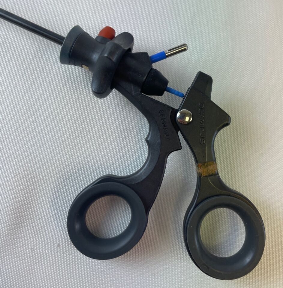 OLYMPUS A64020A HiQ Monopolar Claw Forceps 5mm x 36cm Laparoscopic Grasper — photo 4