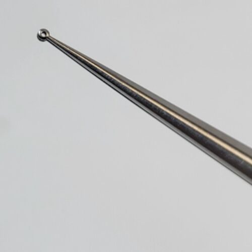 MILLENNIUM 7-44252 Dennis Ring Tip Forceps Straight 1mm Diamond-Dust Ring Tips — photo 6