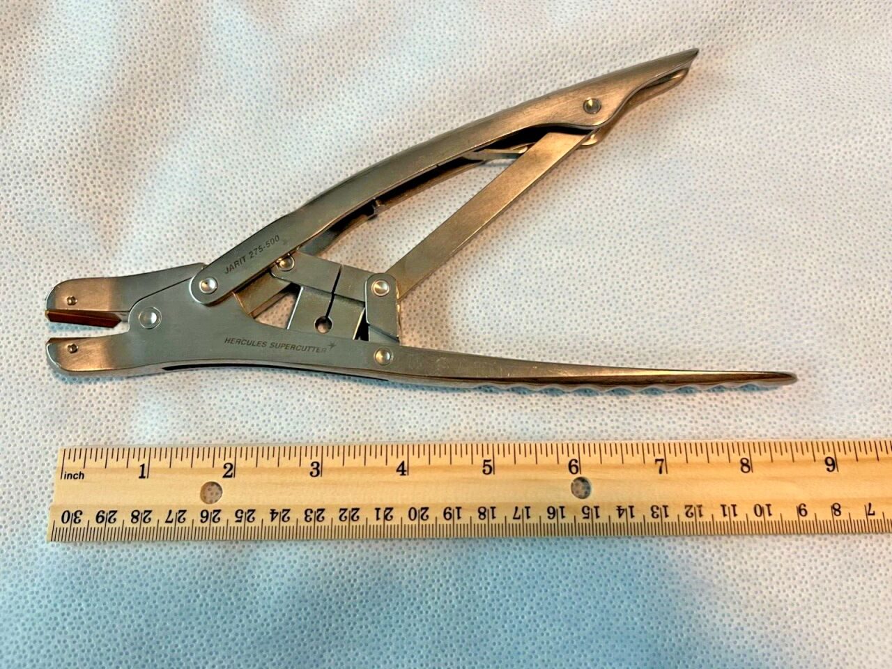 JARIT 275-500 Large Angled Hercules Supercutter 30deg X 8-3/4" Rongeur — photo 6