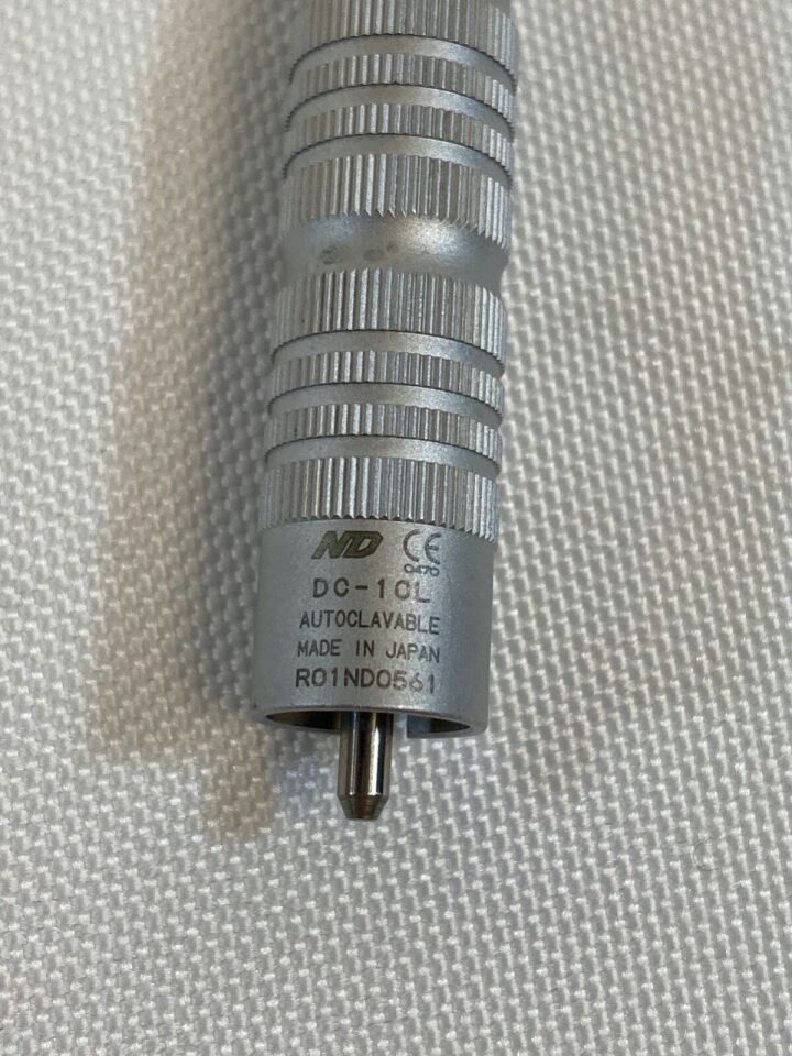 MICRO MEGA MOD 46 E Dental Drill Attachment  DC-10L Swing Latch Type Doriot Contra Angle, 15K RPM — photo 3