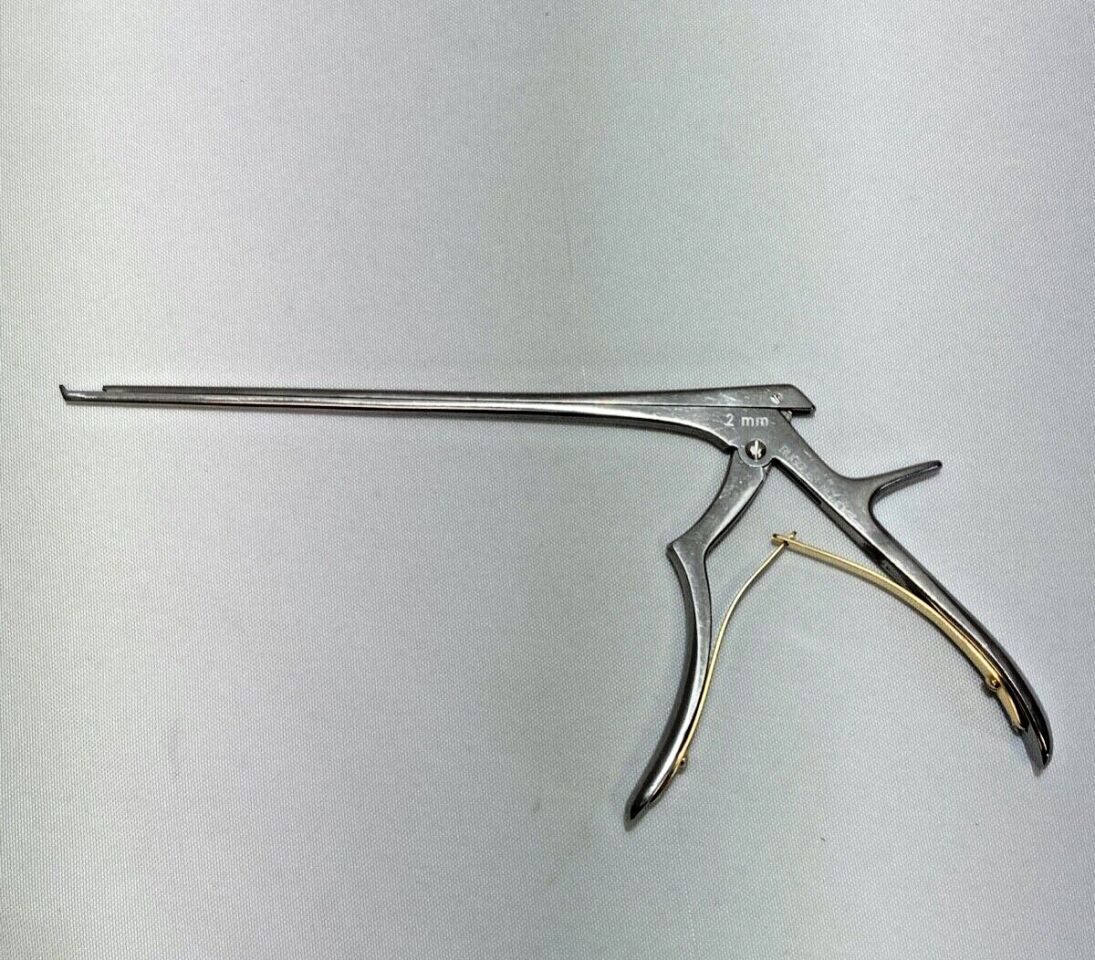 RUGGLES INTEGRA RB4892E Stealth Micro 2mm x 40deg Up x 8" Kerrison Rongeur Neuro