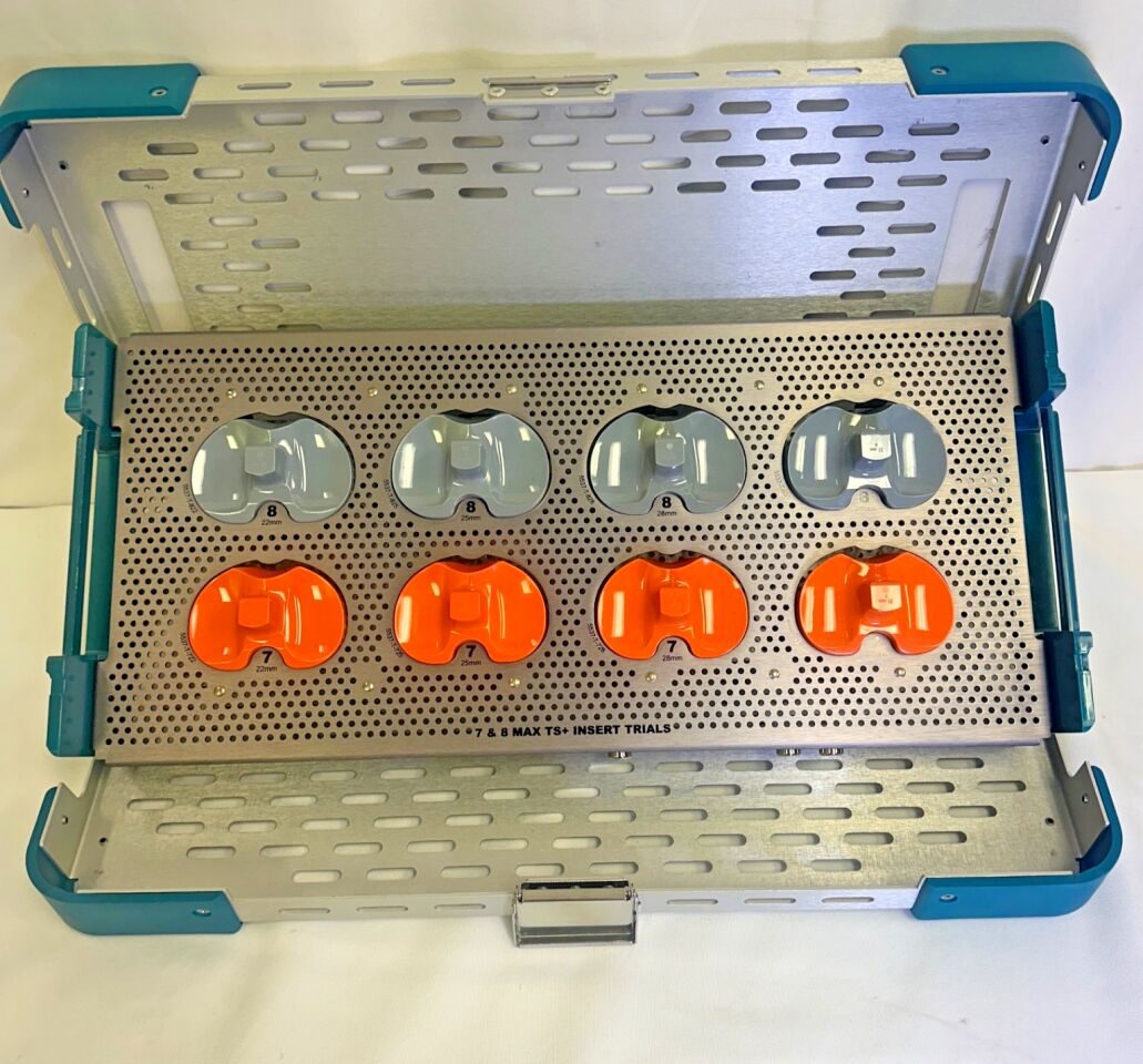 STRYKER Various Triathlon 7 & 8 Max TS+ Insert Trials Set w/ Case