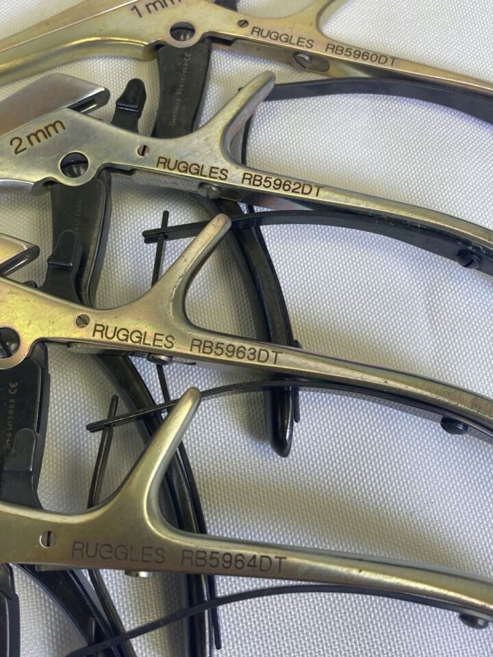 RUGGLES Various  Ultra Coat Micro Detachable Kerrison Rongeur Set — photo 3