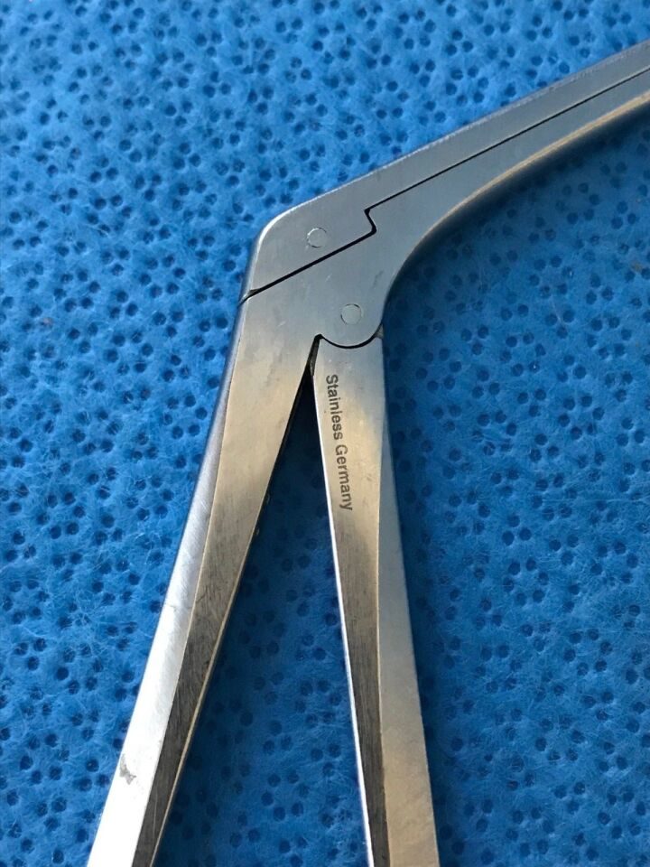 V. MUELLER NL6072-003 3mmX12mm Down Spinal Rongeur Serrated Neuro — photo 3