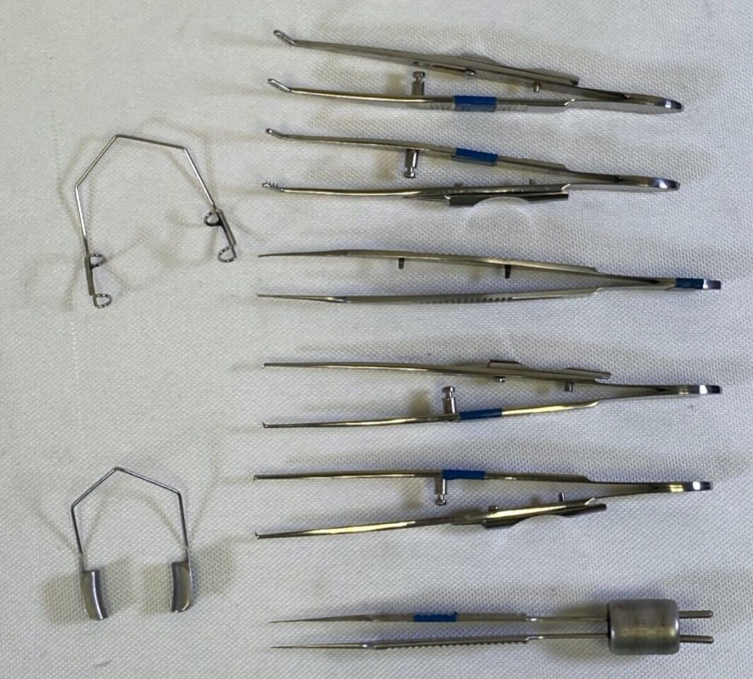 VARIOUS  15 Piece Storz Katena Ophthalmic Muscle Tray w/ Dual Level Sterilization Case — photo 7