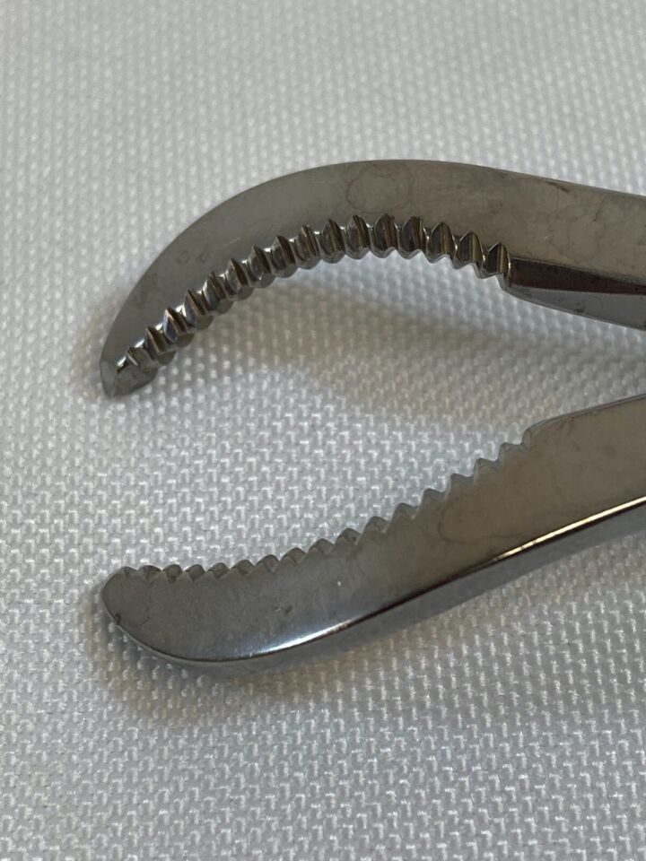 AESCULAP FO124R Reposition Forceps Curved 170mm Speed Lock Orthopedic — photo 3