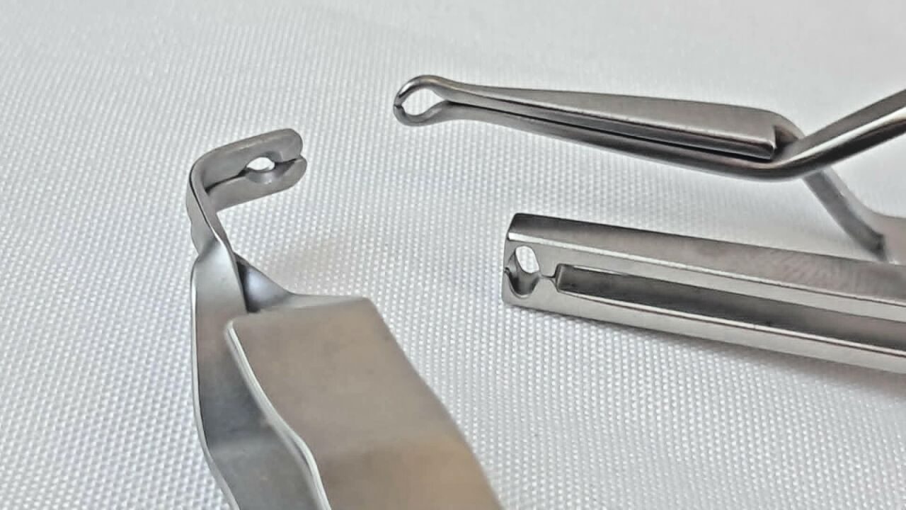 STRYKER 900106 900105 705175 Screw & Hardware Forceps 3pc Set — photo 5