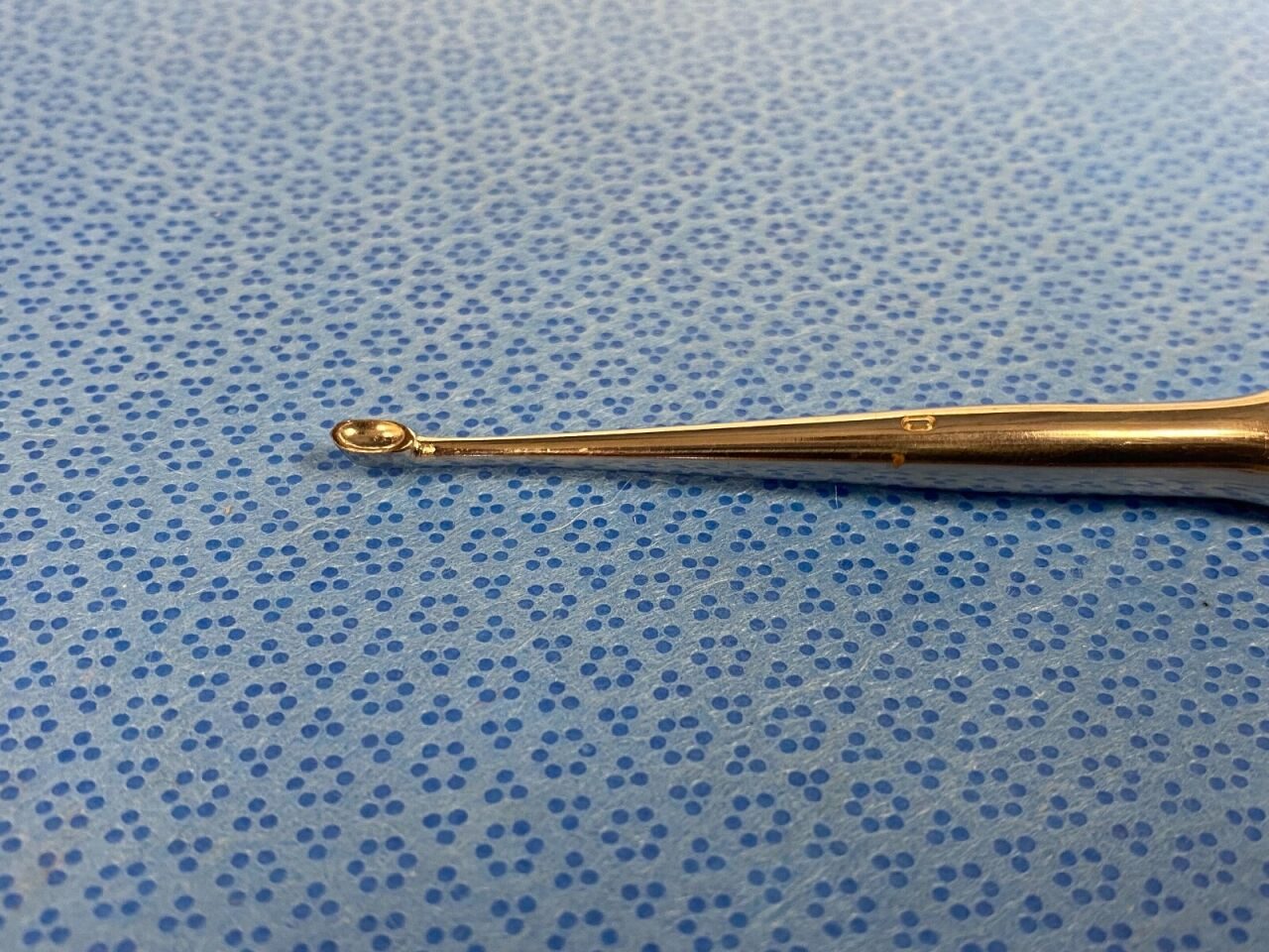 MILTEX 33-12 Single-ended Hollow Handle with Grooves Size 0 Tip Oval Cup 6.25" — photo 3