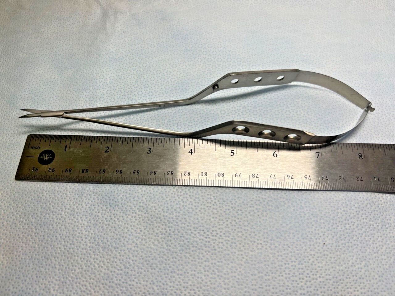 MEDICON 59.23.31 Vannas Curved Bayonet Micro Scissors 9" — photo 5