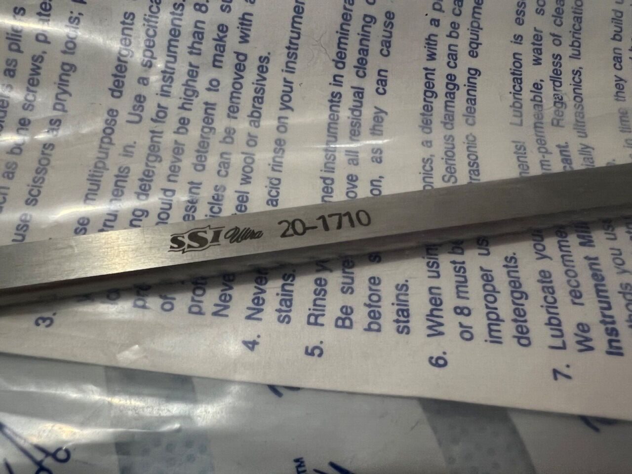 SSI ULTRA 20-1710 10mm X 7-3/4" Cushing Vein Hook — photo 3