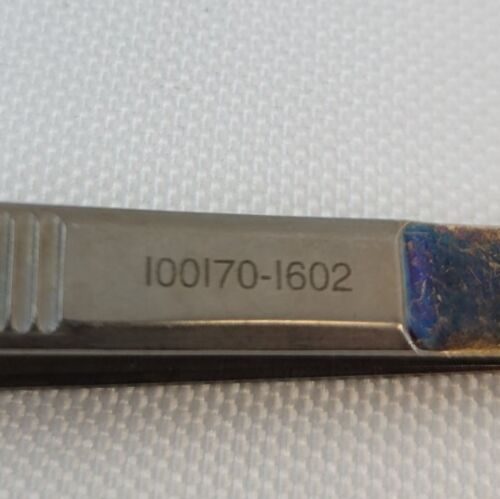 JARIT 122-591 Semken Needle and Tissue Pulling Forceps 1x2 Carb-Bite Jaws 6" — photo 5